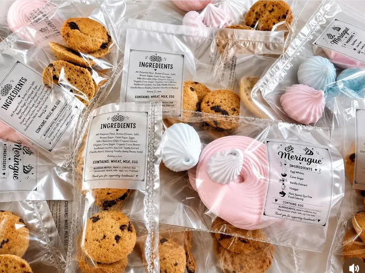 Assorted Kayo's Flavors treats individually wrapped and labeled with ingredient cards.